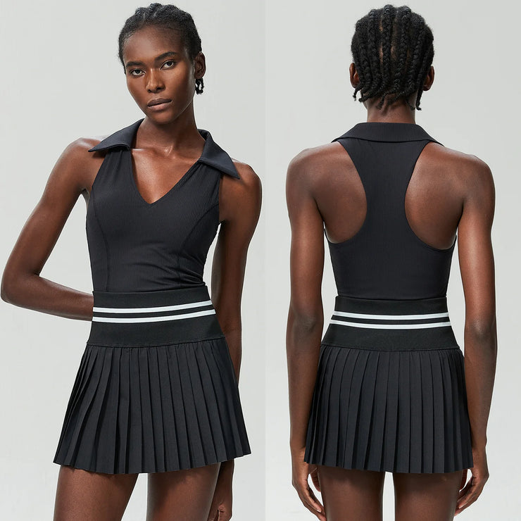 Calabasas Tennis Yoga Set