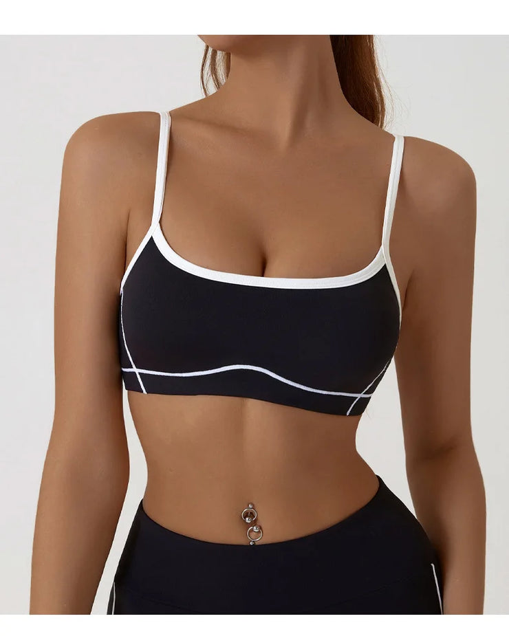 High Support Push-Up Sports Bra