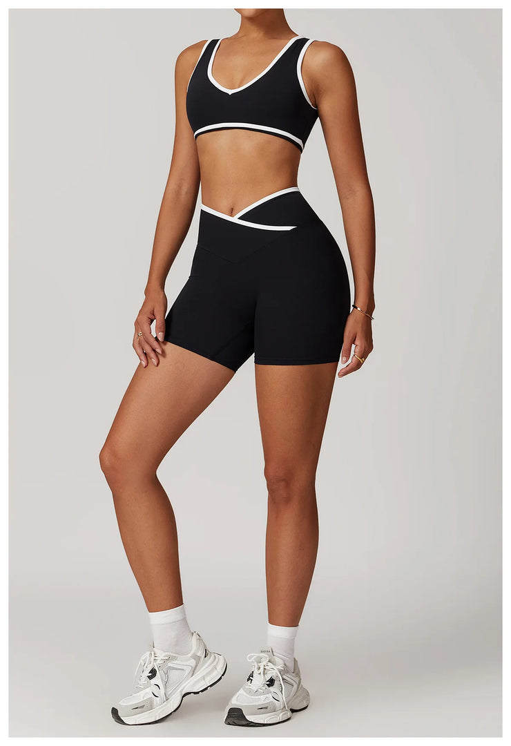 2PCS Nude Yoga Workout Set
