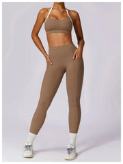 Long Sleeve Push-Up Sports Set