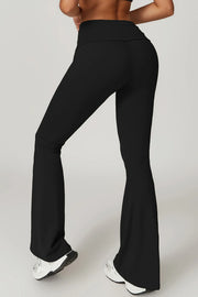 Women's High Waist Flare Leggings