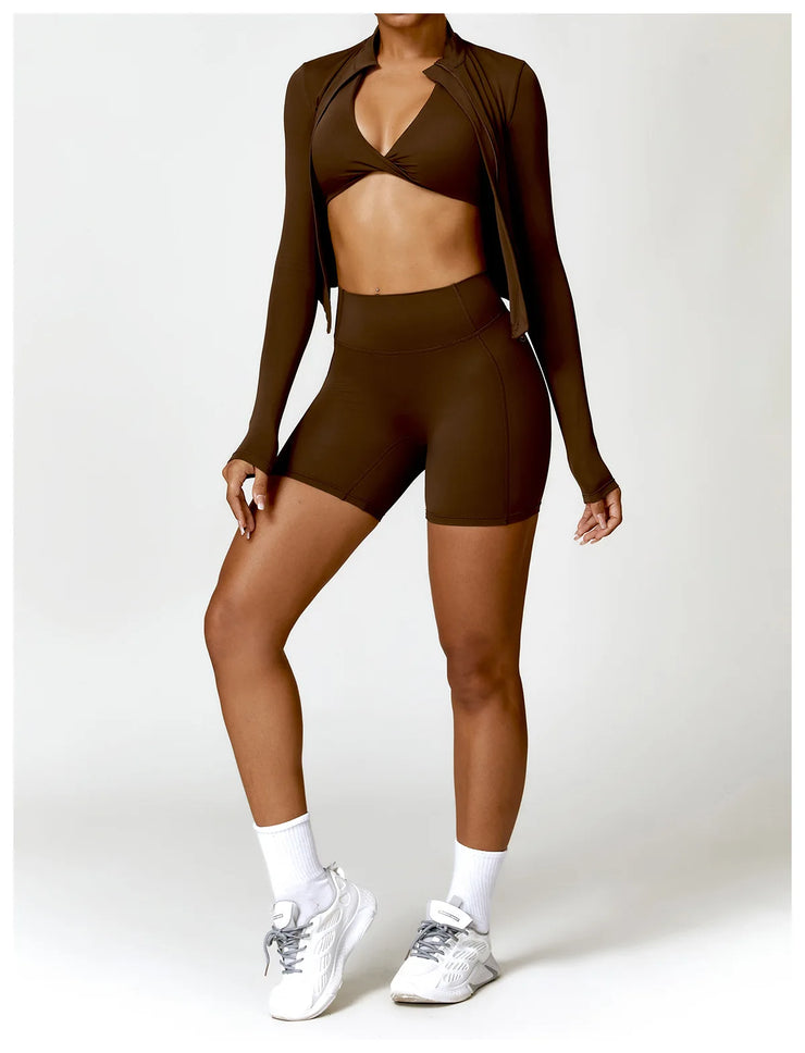 Top of the gym long sleeve yoga top