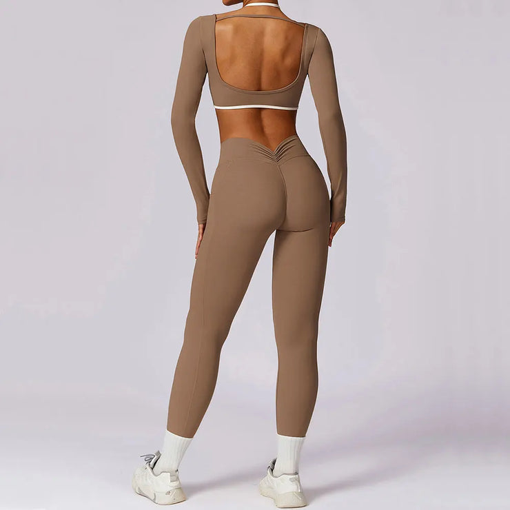 Yoga Tracksuit Workout Set