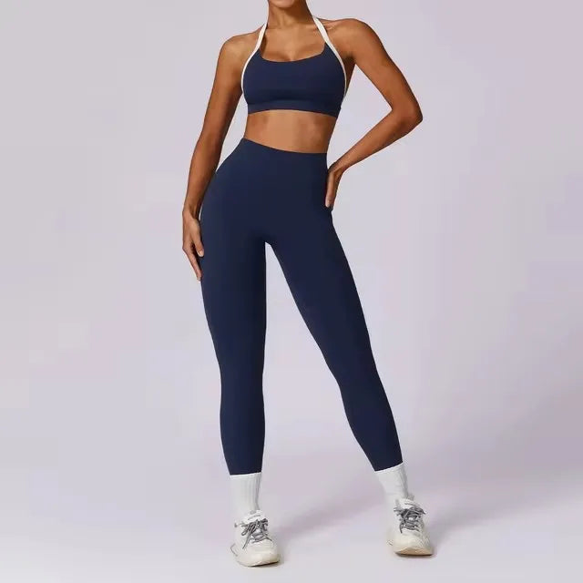Long Sleeve Push-Up Sports Set