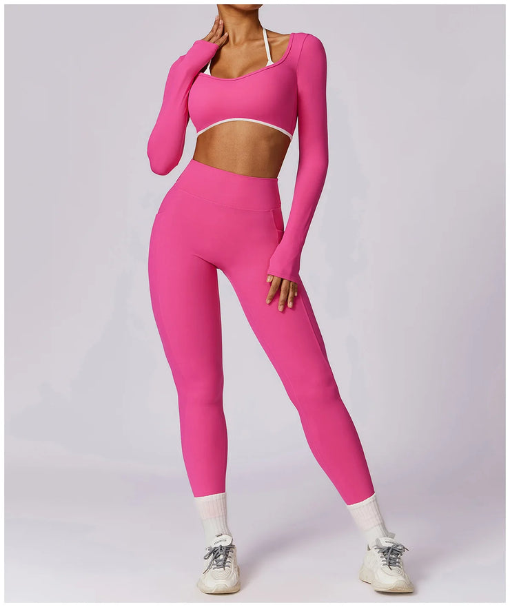 Yoga Tracksuit Workout Set