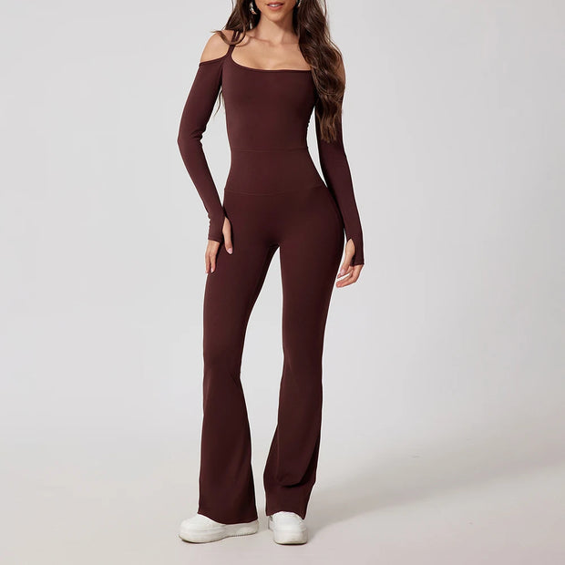 BOLD Yoga Flared Jumpsuit Women&