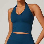 Seamless Push Up Sports Bra