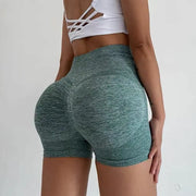 High Waist Push-Up Gym Shorts