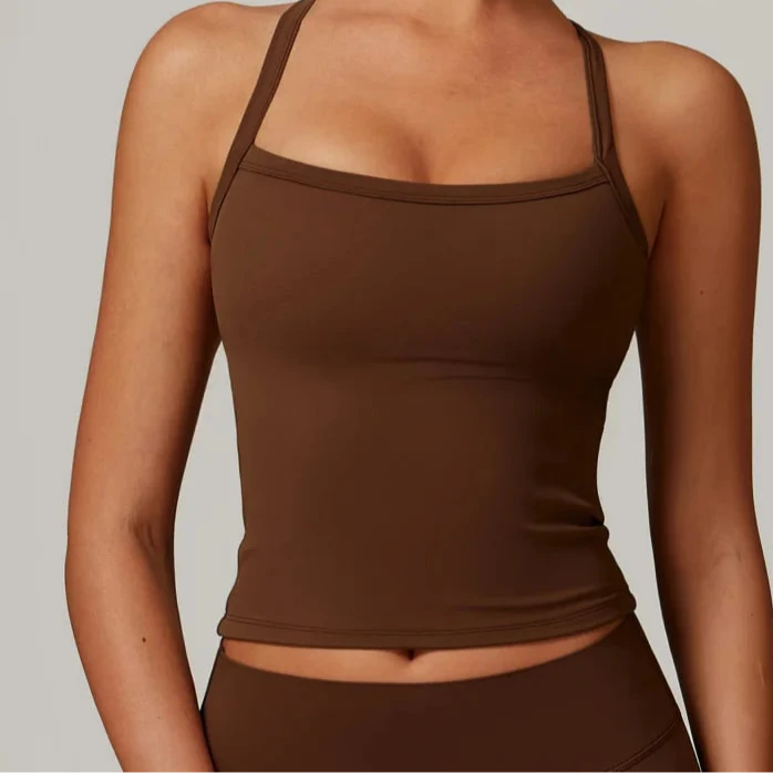 Backless Yoga Fitness Tank Top