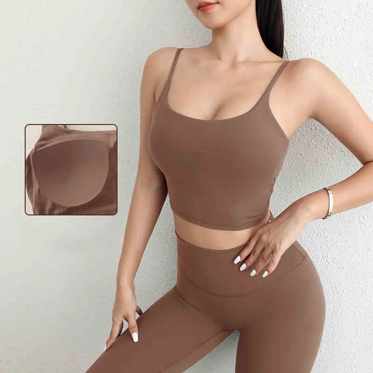 Backless Yoga Fitness Tank Top