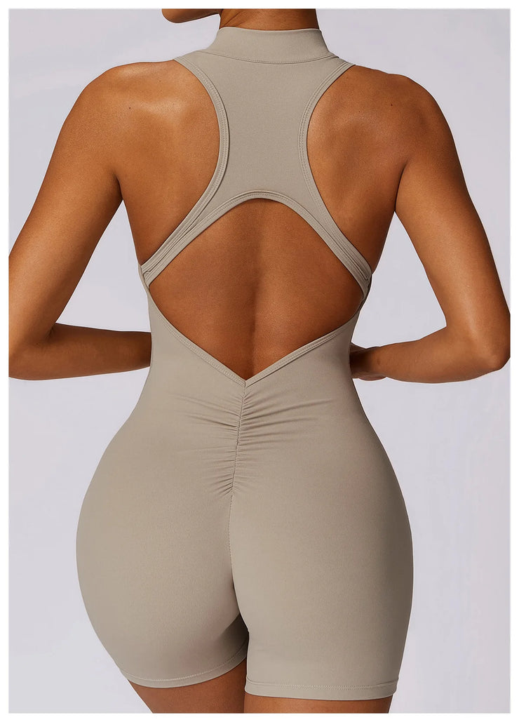 Sexy Backless Scrunch Butt Jumpsuit