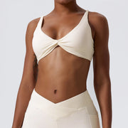Sports Bra Shockproof Push Up Gym Top