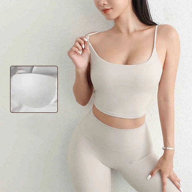 Backless Yoga Fitness Tank Top