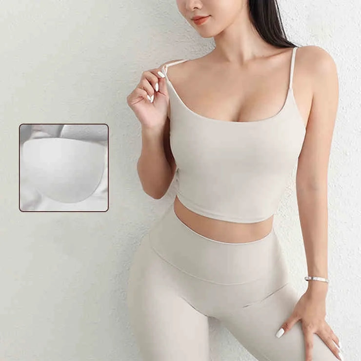 Backless Yoga Fitness Tank Top