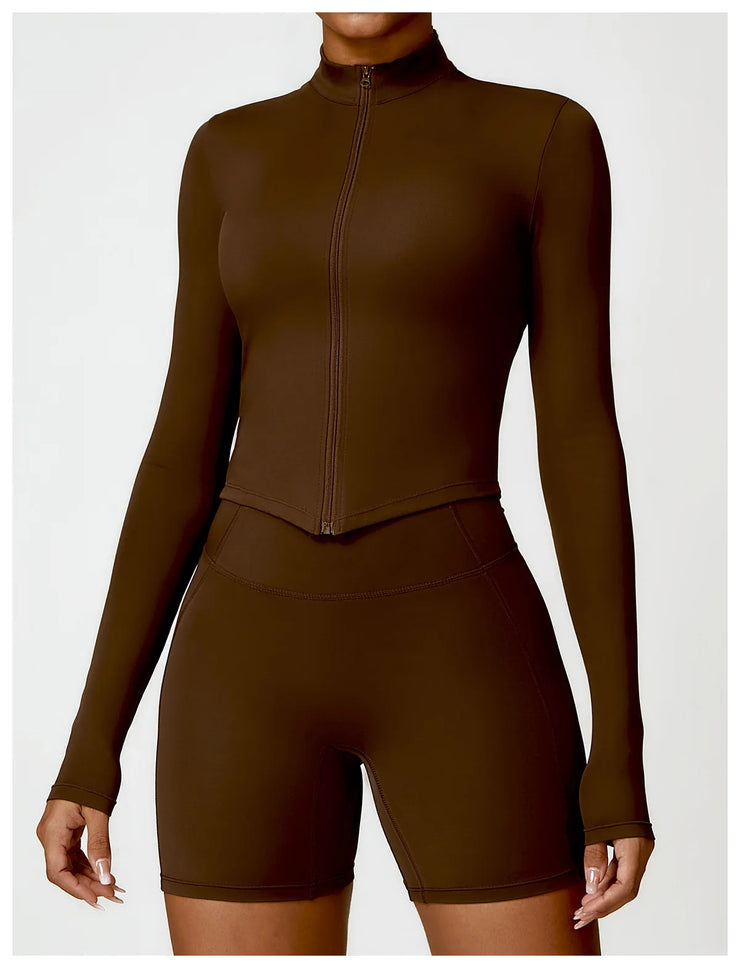 Top of the gym long sleeve yoga top