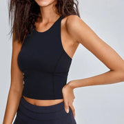 Cross Back Push-Up Sports Bra