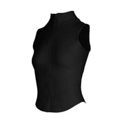 Athletic Zip Up Workout Vest