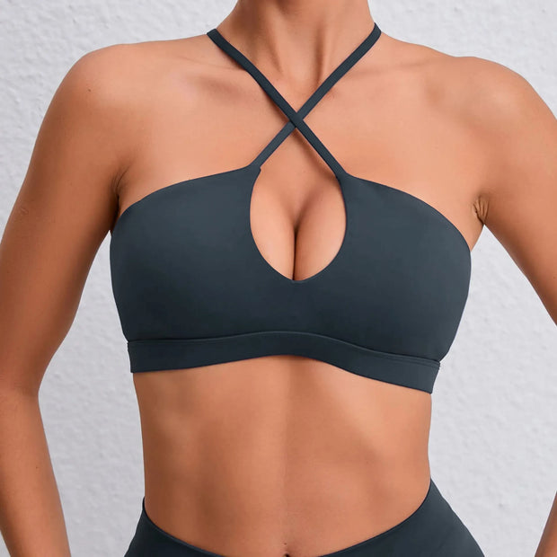 Women’s Comfort Cross-Back Sports Bra