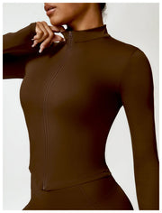 Top of the gym long sleeve yoga top