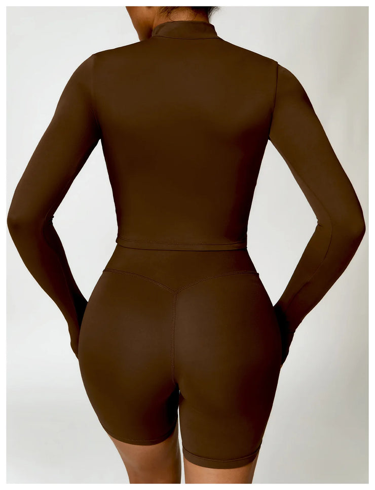 Top of the gym long sleeve yoga top
