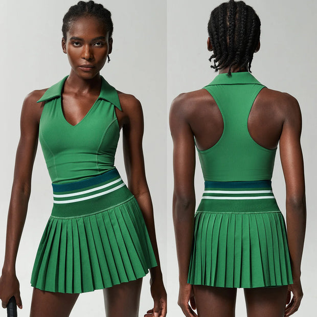 Calabasas Tennis Yoga Set