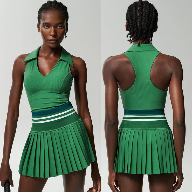 Calabasas Tennis Yoga Set