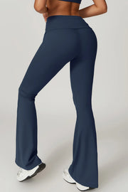 Women's High Waist Flare Leggings