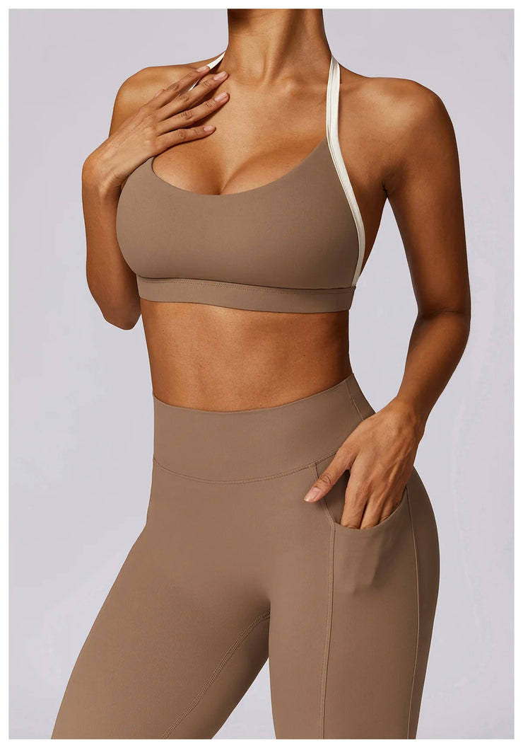 Long Sleeve Push-Up Sports Set