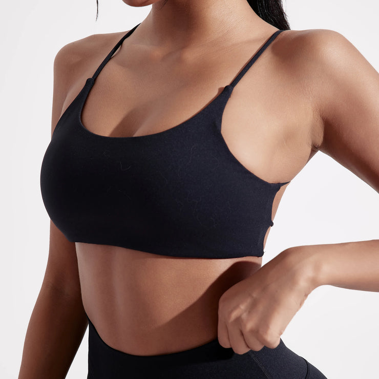 Solid Color Fitness Yoga Bra