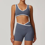 2PCS Nude Yoga Workout Set
