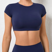 Women’s Backless Breathable Workout Crop