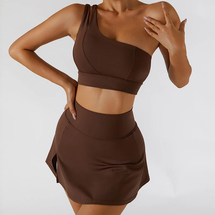 Sexy Skirt Yoga Set