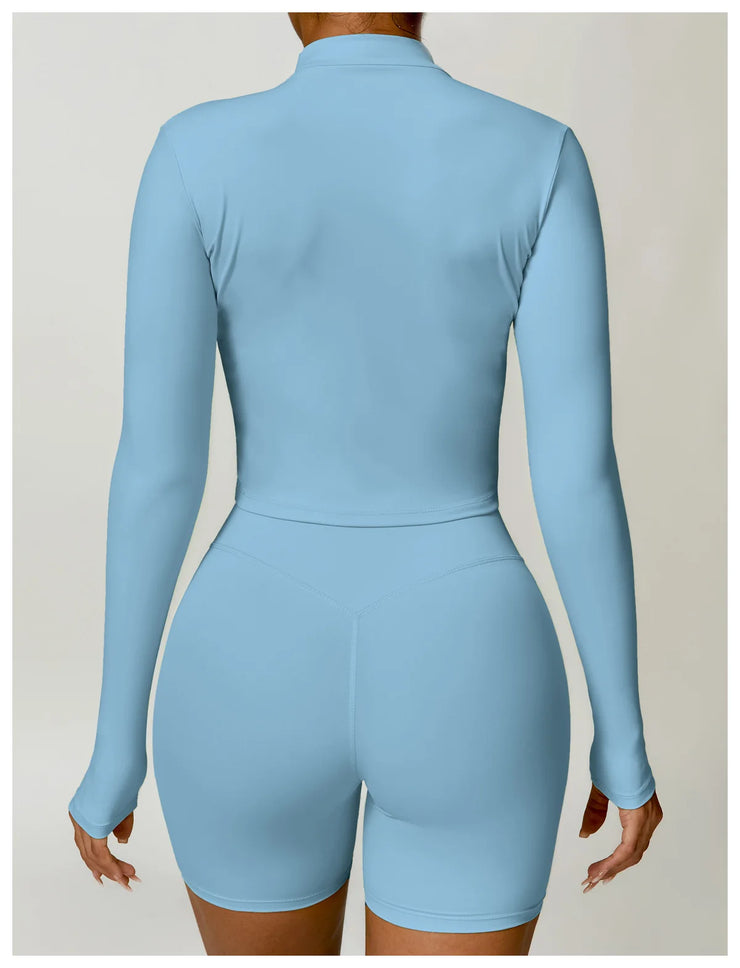 Top of the gym long sleeve yoga top