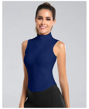 Athletic Zip Up Workout Vest