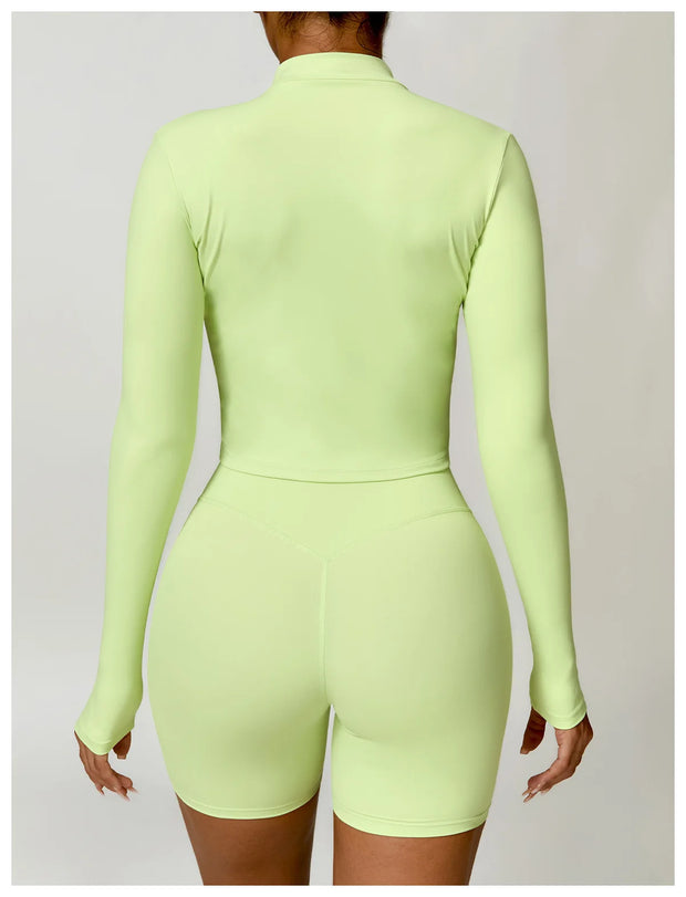 Top of the gym long sleeve yoga top
