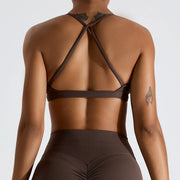 Sexy Scrunch Sports Bra Gym Top