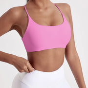 Solid Color Fitness Yoga Bra