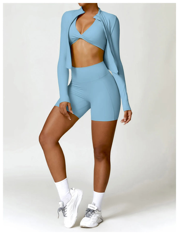 Top of the gym long sleeve yoga top