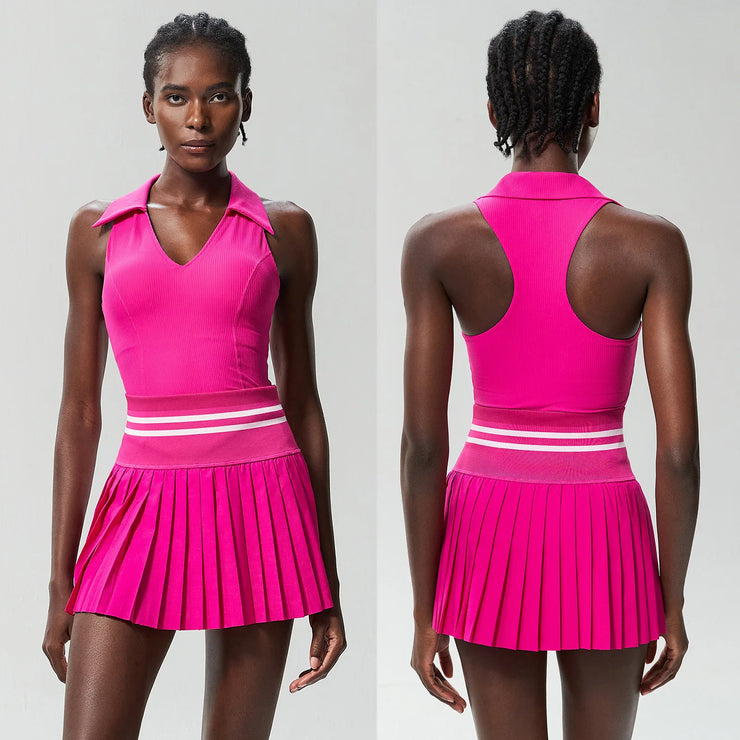 Calabasas Tennis Yoga Set