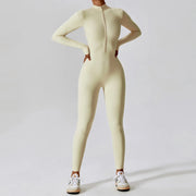 Women's Zipper One-Piece Jumpsuit