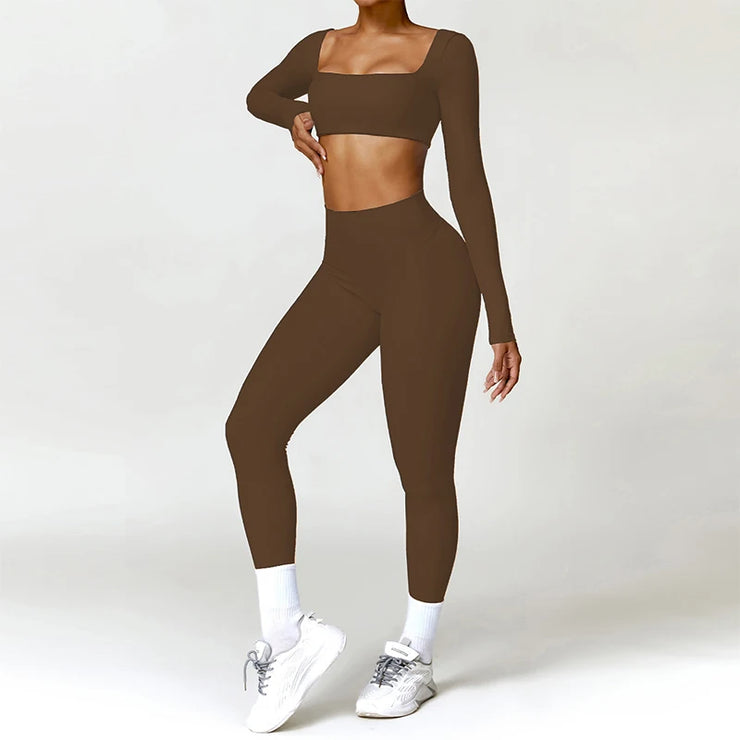 Elaine X Bold Yoga Suit Sports Set