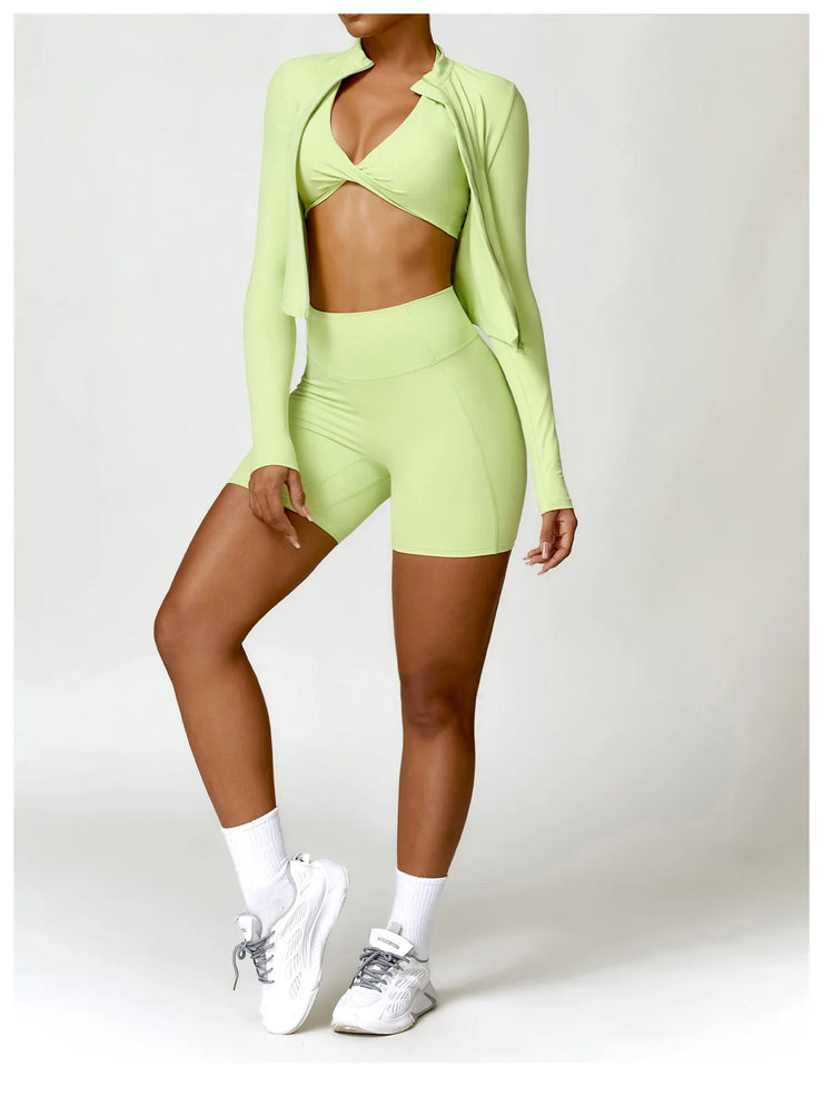 Top of the gym long sleeve yoga top