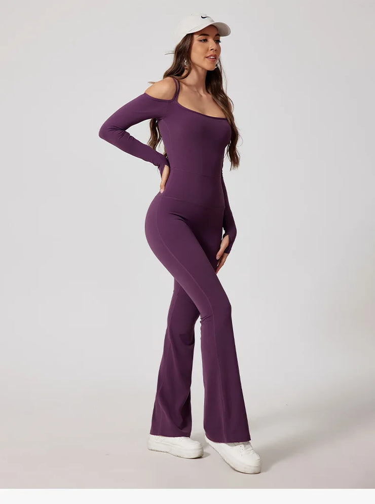 BOLD Yoga Flared Jumpsuit Women&