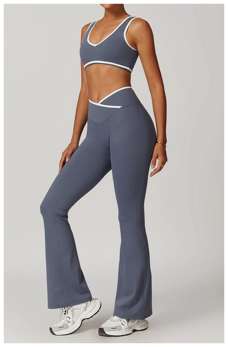 2PCS Nude Yoga Workout Set