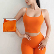 Backless Yoga Fitness Tank Top
