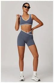 2PCS Nude Yoga Workout Set