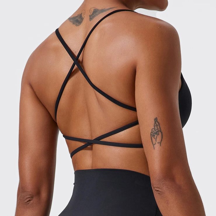 Women’s Comfort Cross-Back Sports Bra