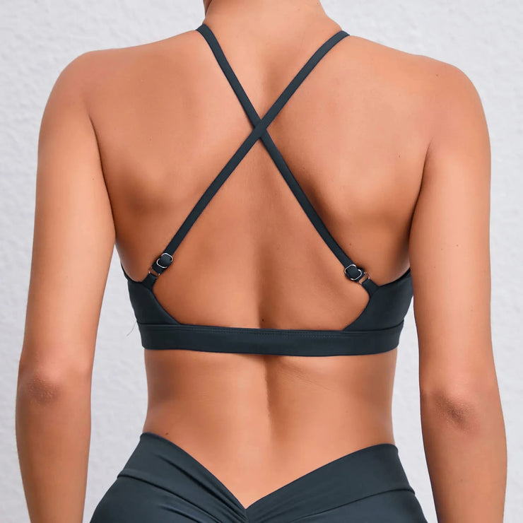 Women’s Comfort Cross-Back Sports Bra