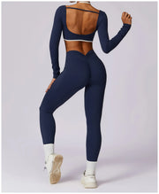 Long Sleeve Push-Up Sports Set