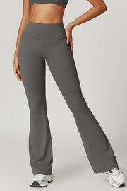 Women's High Waist Flare Leggings